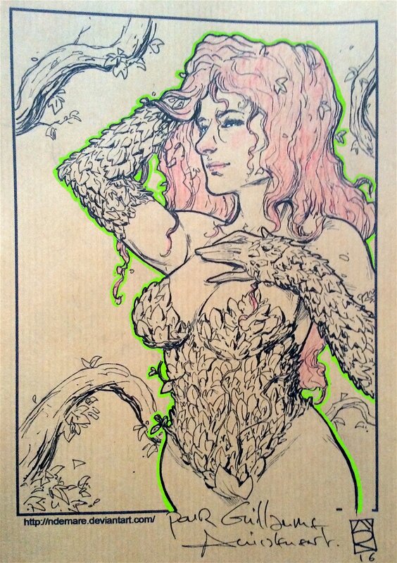 Poison Ivy par Nicolas Demare - Sketch