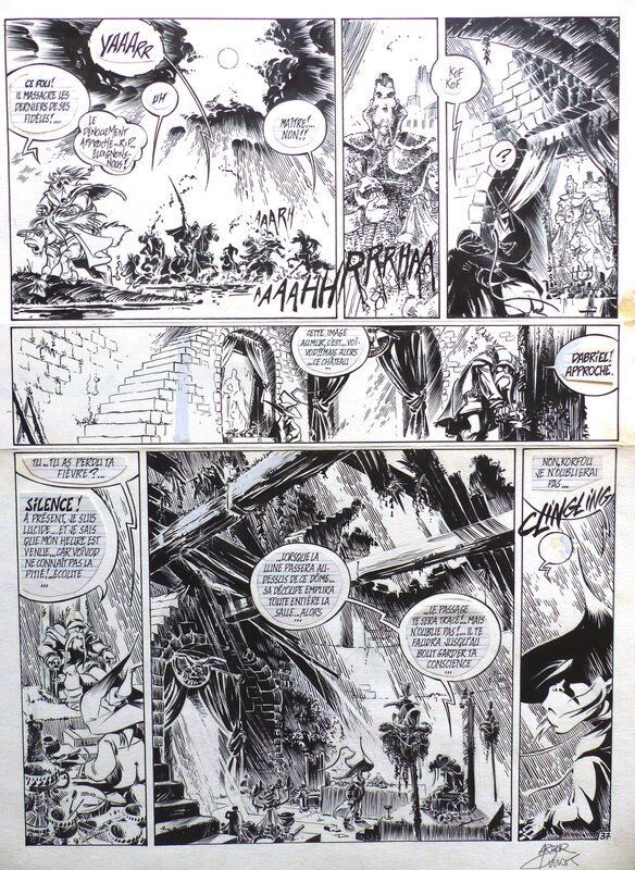 Le Soleil des Loups by Arthur Qwak, Gilles Gonnort, Azylum - Comic Strip