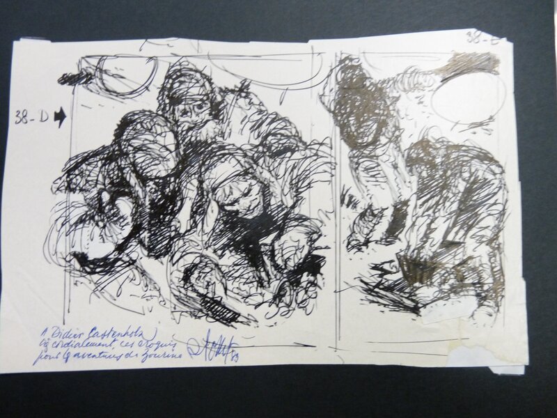 Ivan ZOURINE by René Follet - Original art