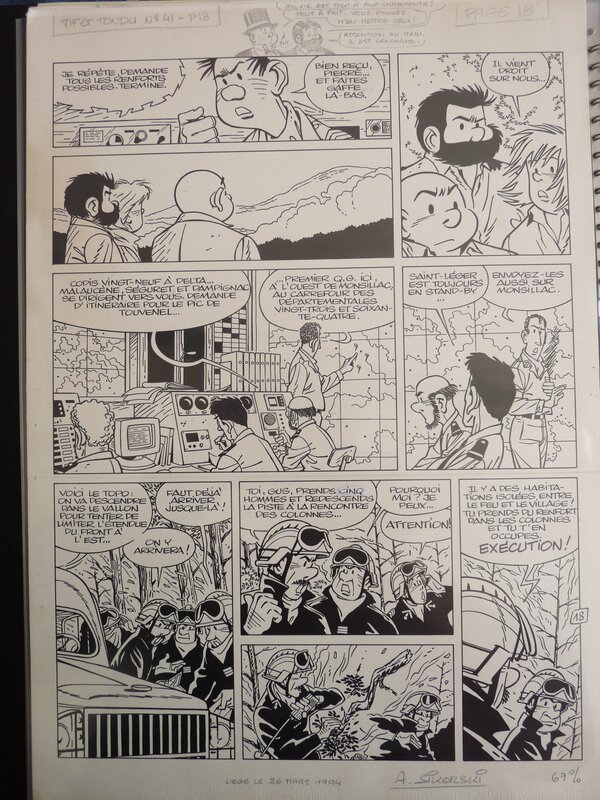 Tif ET TONDU by Alain Sikorski, Denis Lapière - Comic Strip