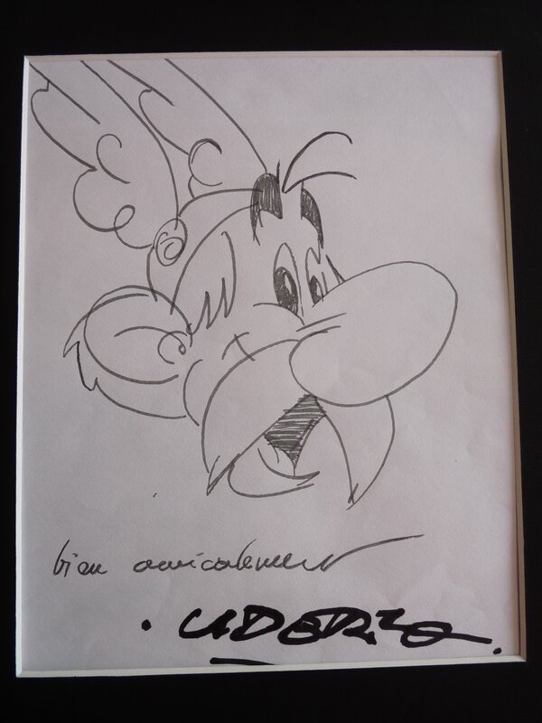 Asterix par Albert Uderzo - Dédicace