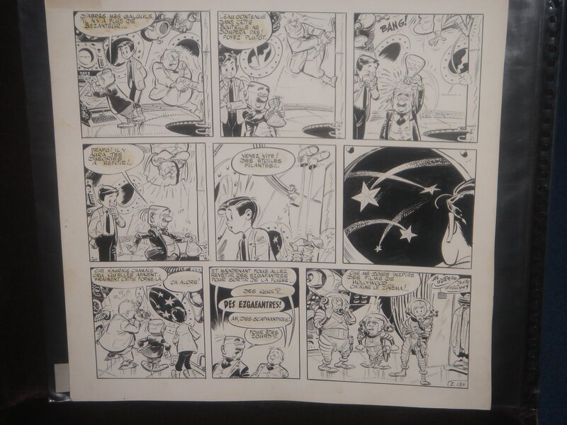 Luc JUNIOR par Albert Uderzo, René Goscinny - Planche originale