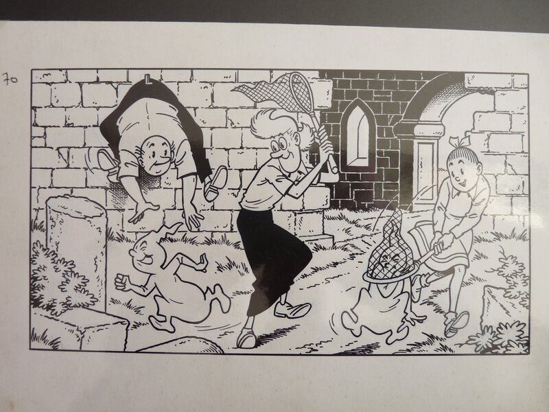 BOB ET BOBETTE by Willy Vandersteen - Original Cover