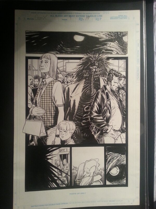 Chris Bachalo, Mark Buckingham, Generation X #1 - Emplate - Planche originale