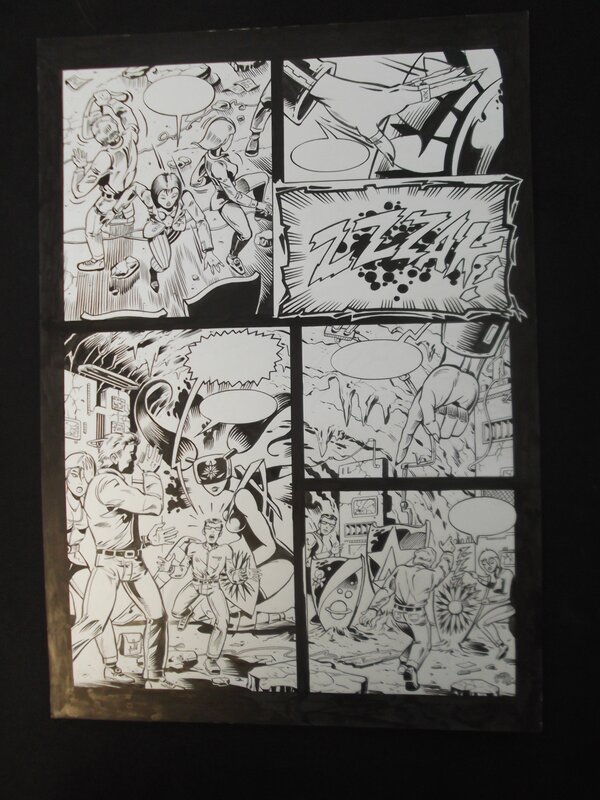 Shieldmaster Page 6 par Reed Man - Planche originale