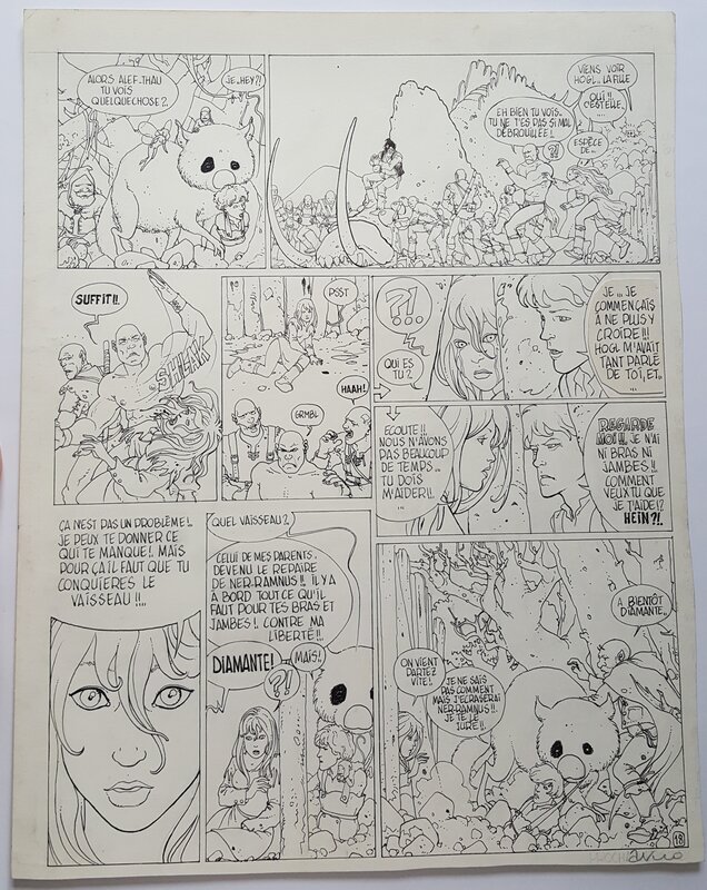 Arno, Alejandro Jodorowsky, Alef Thau -T1 - L'enfant Tronc - Page 18 - Comic Strip
