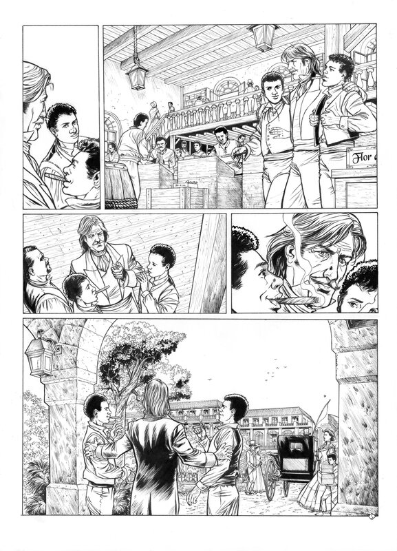 Eric Lambert, Flor de luna T3 page5 - Comic Strip
