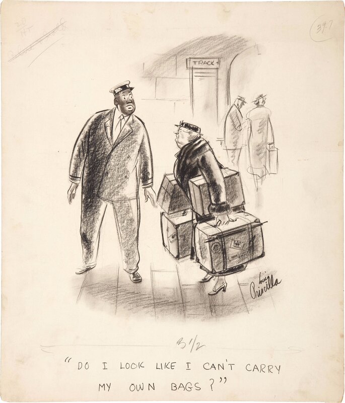 Own bags by Louis Priscilla - Original Illustration
