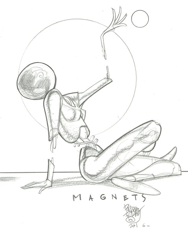 Magnets par Pasqual Ferry - Illustration originale