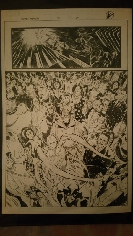 Secret Avengers par Matteo Scalera - Planche originale