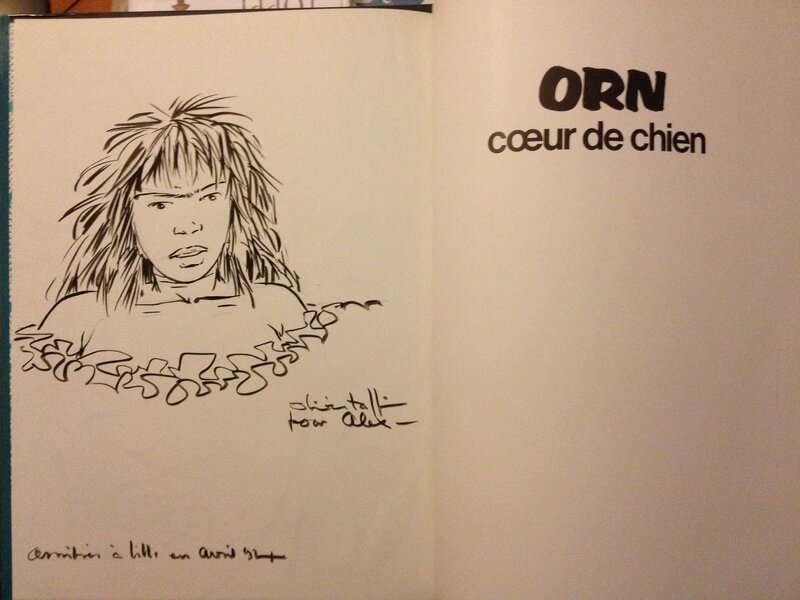 Orn par Olivier Taffin - Dédicace