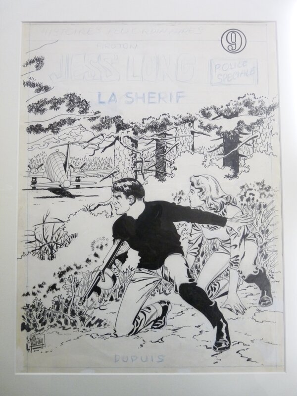 Jess LONG par Arthur Piroton - Couverture originale