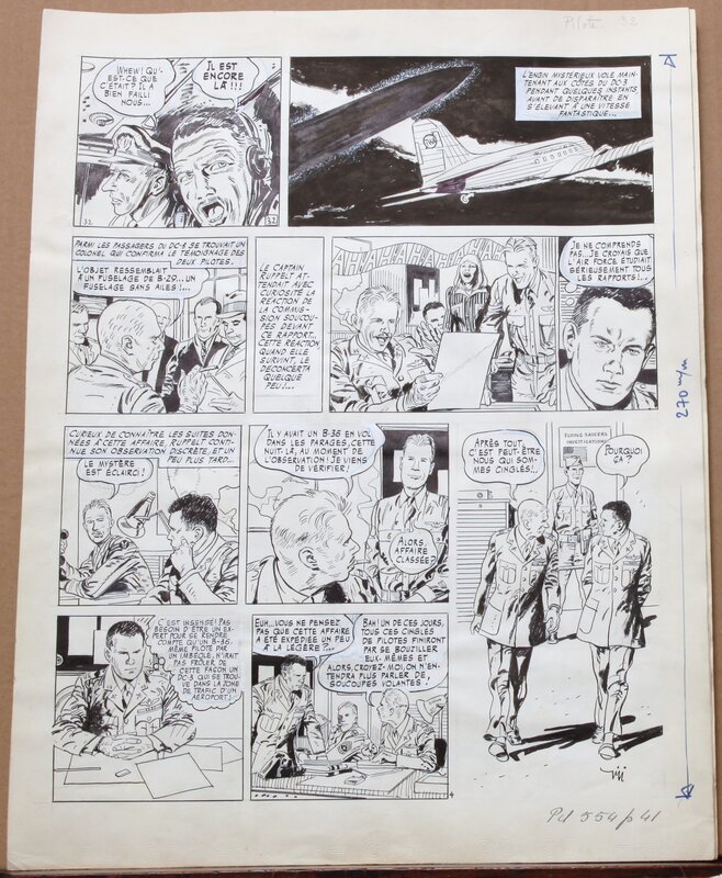 Robert Gigi, Jacques Lob, Page 39 - les apparitions Ovni - Dargaud - Comic Strip