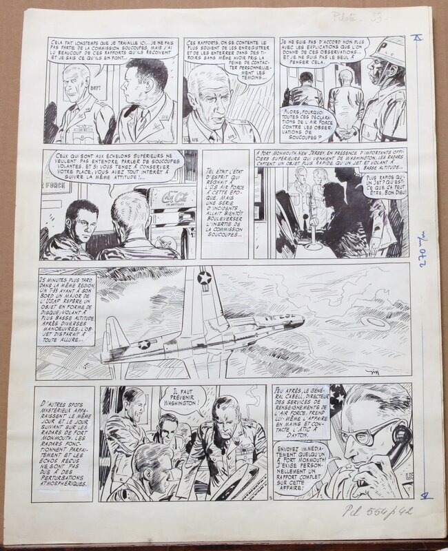 Robert Gigi, Jacques Lob, Page 40 - les apparitions Ovni - Dargaud - Comic Strip