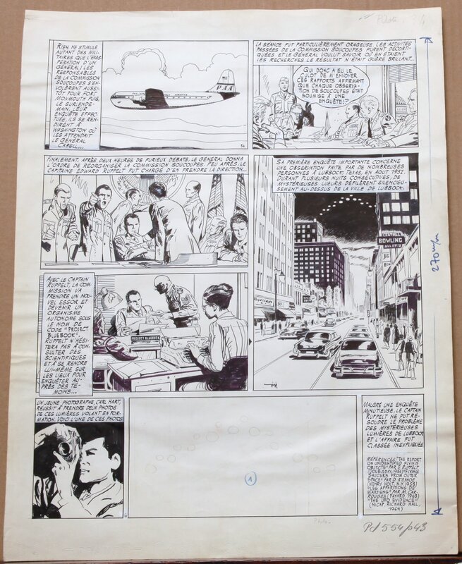 Robert Gigi, Jacques Lob, Page 41 - les apparitions Ovni - Dargaud - Comic Strip