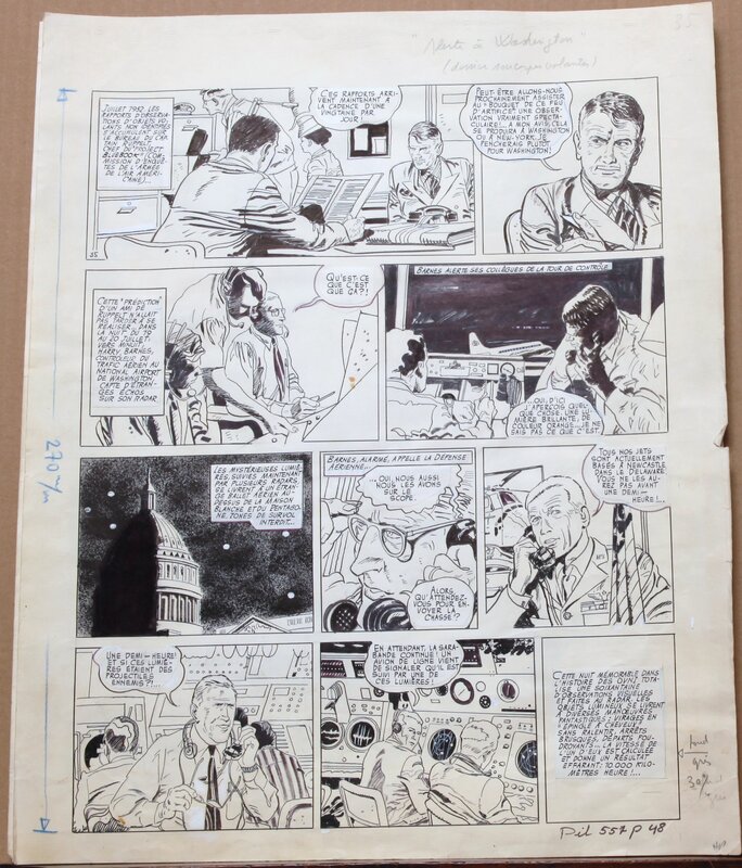 Robert Gigi, Jacques Lob, Page 42 - les apparitions Ovni - Dargaud - Comic Strip