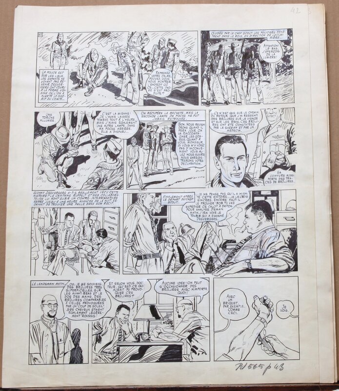 Robert Gigi, Jacques Lob, Page 51 - les apparitions Ovni - Dargaud - Comic Strip