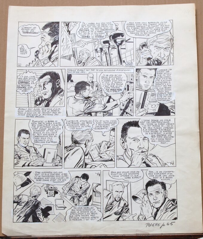Robert Gigi, Jacques Lob, Page 53 - les apparitions Ovni - Dargaud - Comic Strip