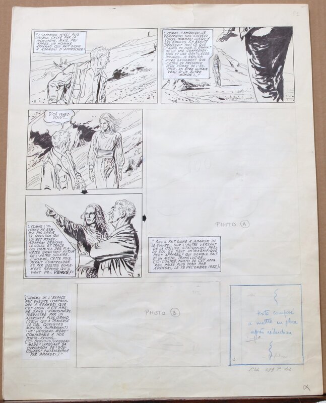 Robert Gigi, Jacques Lob, Page 62 - les apparitions Ovni - Dargaud - Comic Strip