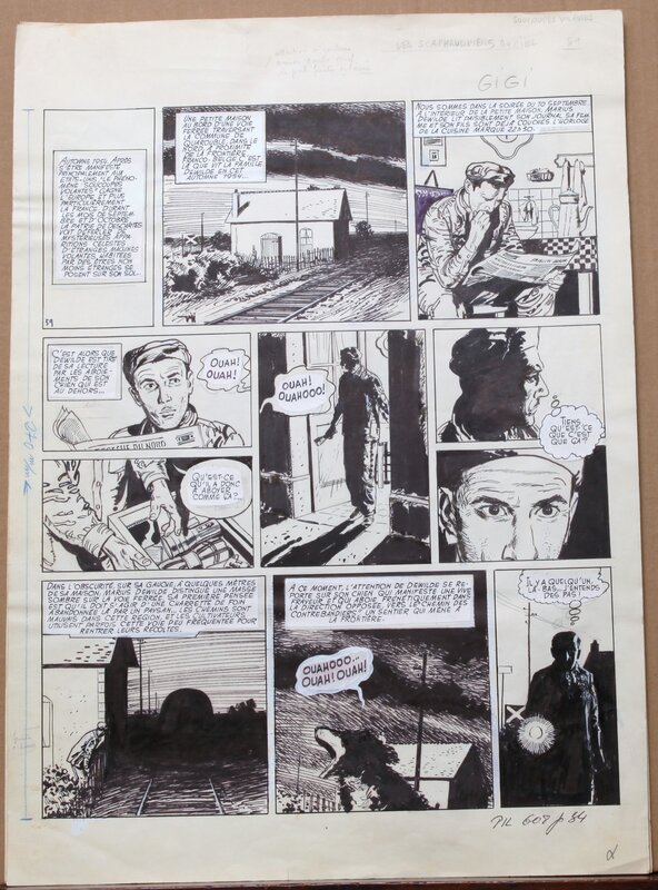 Robert Gigi, Jacques Lob, Page 78 - les apparitions Ovni - Dargaud - Comic Strip