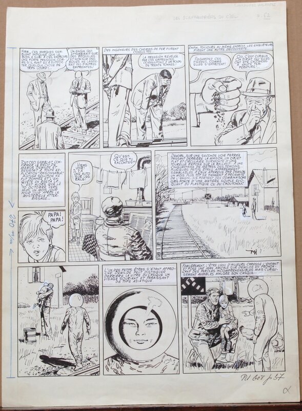 Robert Gigi, Jacques Lob, Page 81 - les apparitions Ovni - Dargaud - Comic Strip