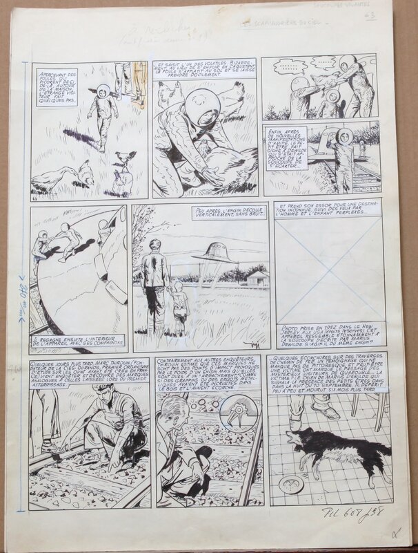 Robert Gigi, Jacques Lob, Page 82 - les apparitions Ovni - Dargaud - Comic Strip