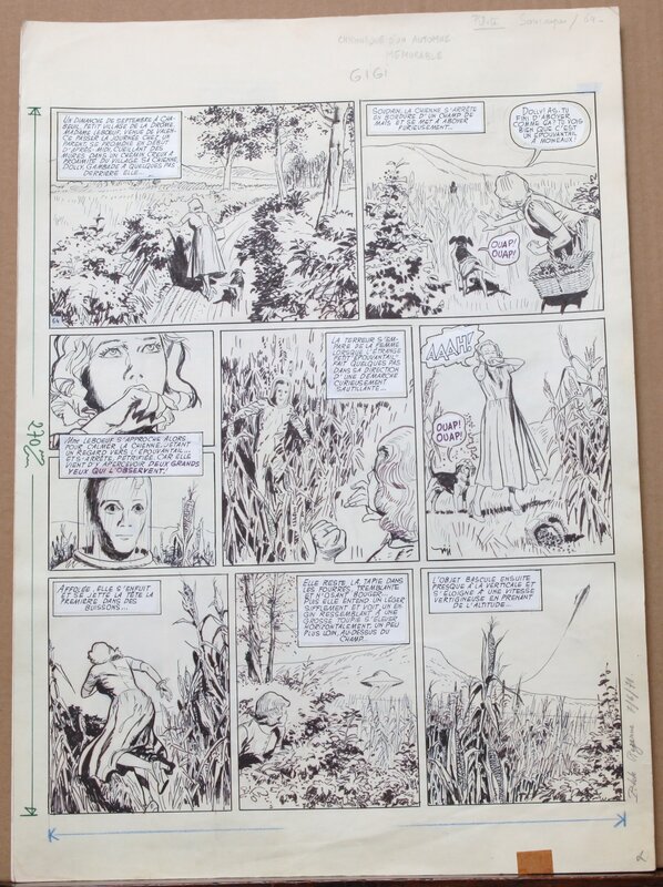 Robert Gigi, Jacques Lob, Page 83 - les apparitions Ovni - Dargaud - Comic Strip