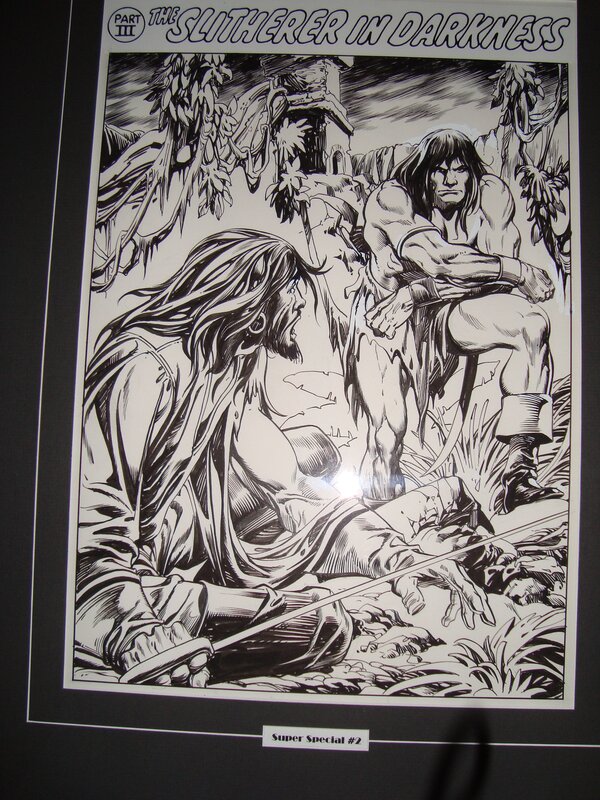 Conan THE BARBARIAN par John Buscema, Alfredo Alcalá, Roy Thomas, Robert E. Howard - Planche originale