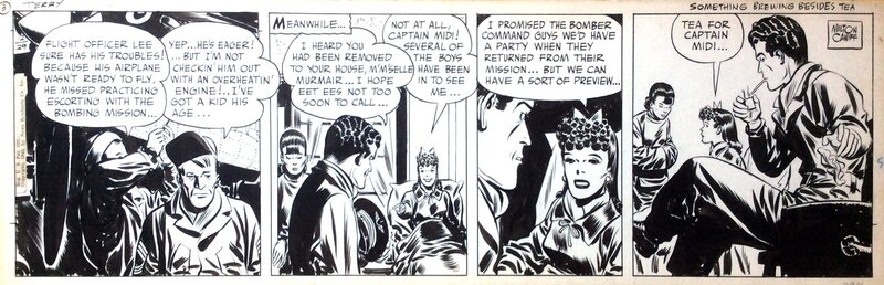 Milton Caniff, Terry & the pirates - Strip du 29-12-1943 - Comic Strip