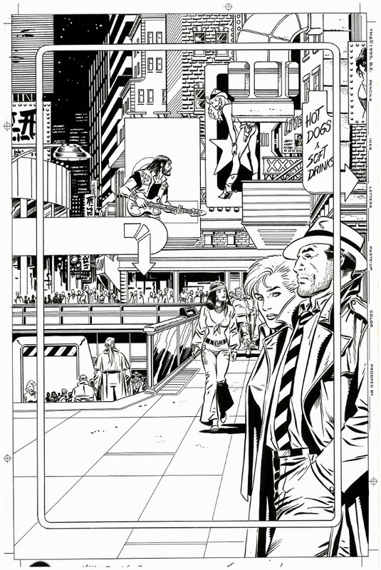 Eduardo Barreto, Max Allan Collins, Mike Danger #5, p. 1 - Comic Strip