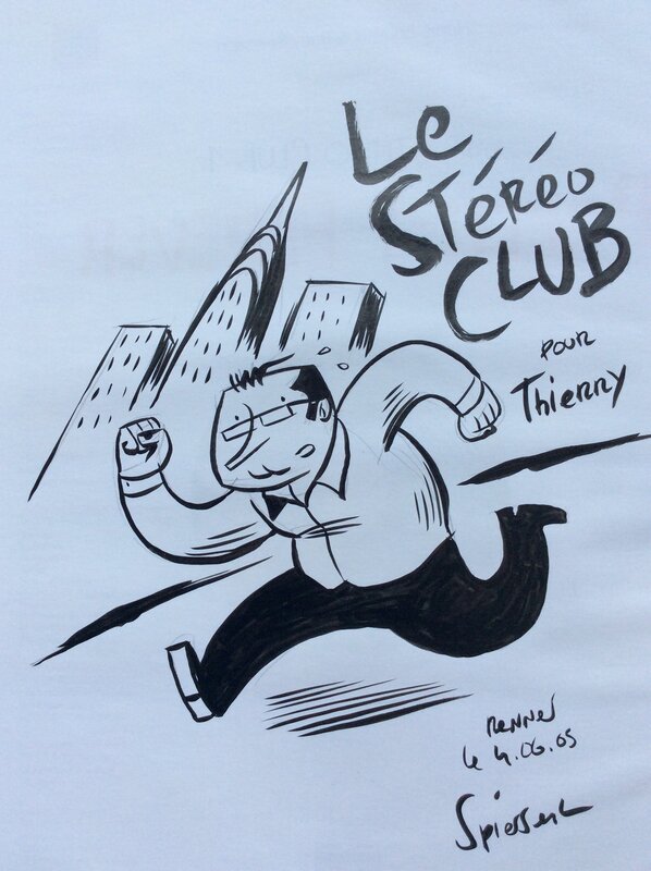 Rudy Spiessert, Stéréo Club - Thierry - Sketch