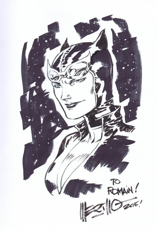 Catwoman par Merino - Sketch