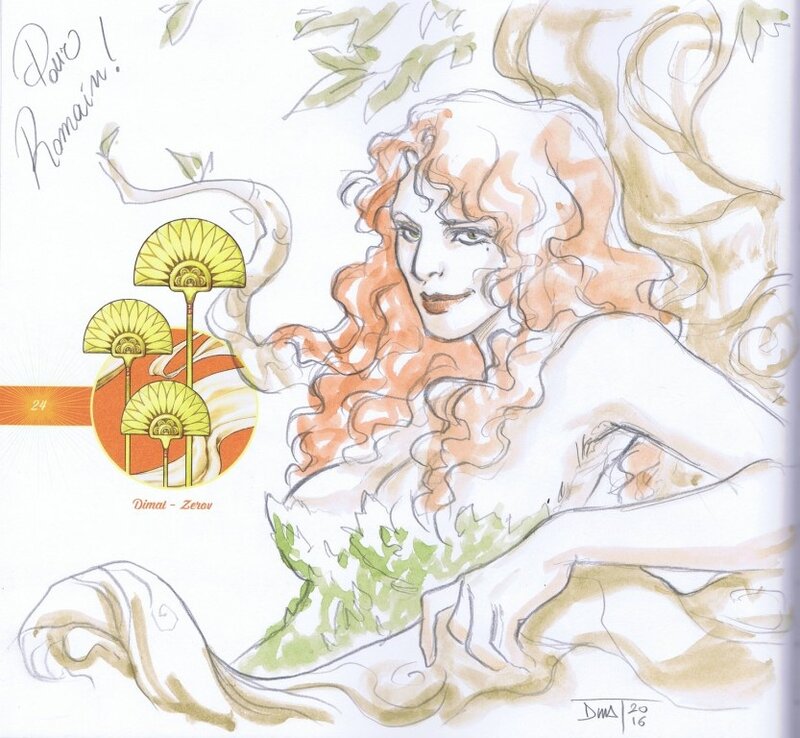 Poison Ivy par Dimat - Dédicace