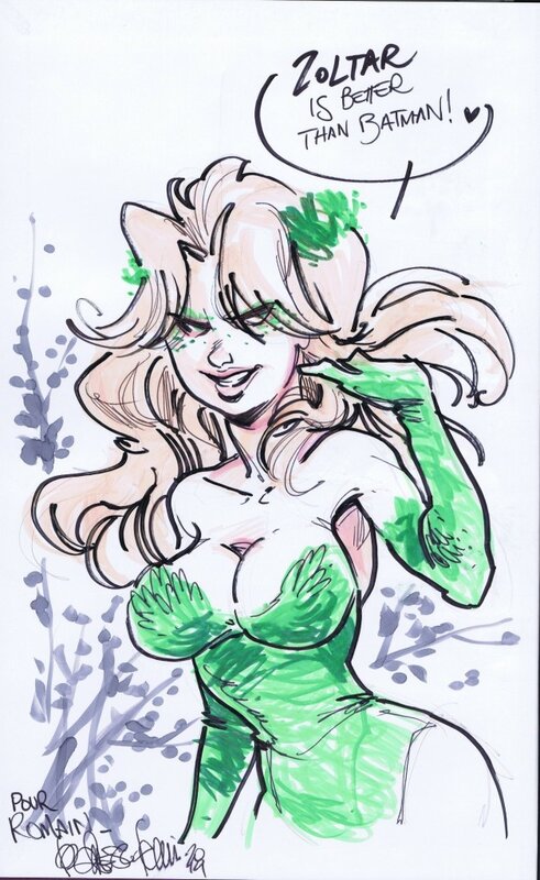 Poison Ivy par Follini - Sketch