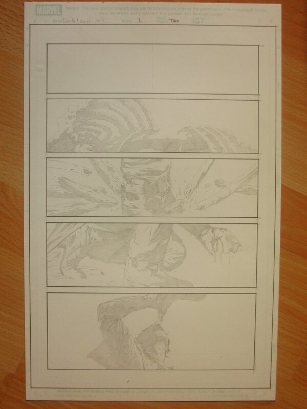 Dark Tower : the Gunslinger Born #1 page 2 (unpublished) ,Jae Lee - Comic Strip
