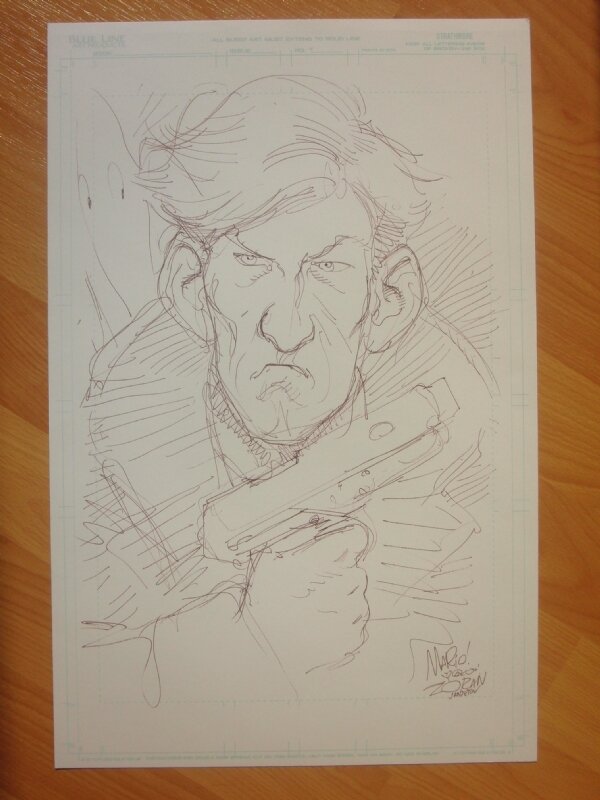 Metal Hurlant #58 Cover Re-Interpretation ,Zoran Janjetov - Original Illustration