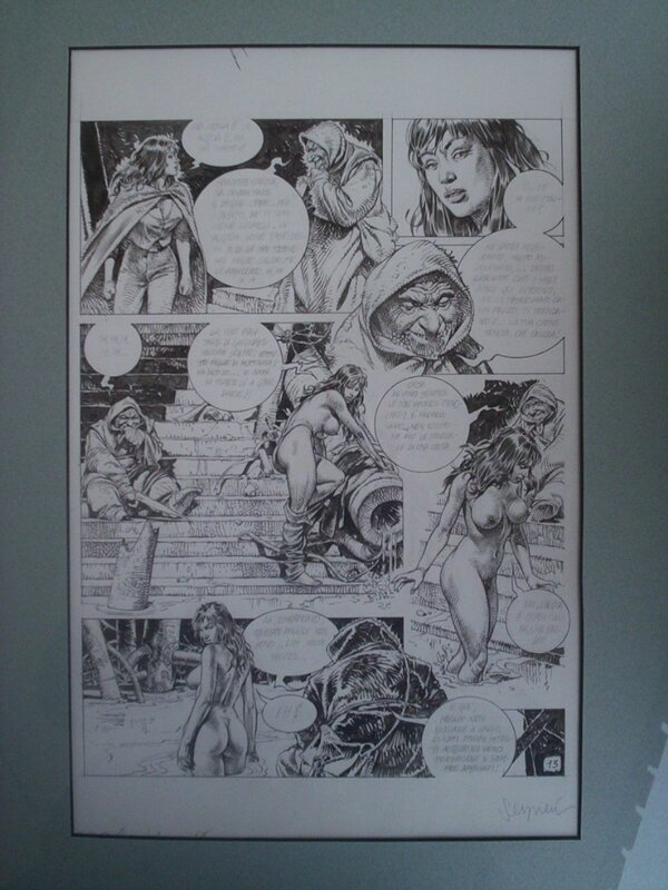 Morbus Gravis 1(Druuna) page 13,Paolo Eleuteri Serpieri - Comic Strip