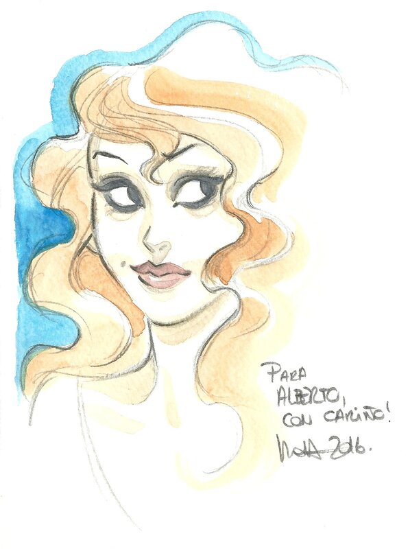 Girl par Montse Martín, Martín Montse - Dédicace