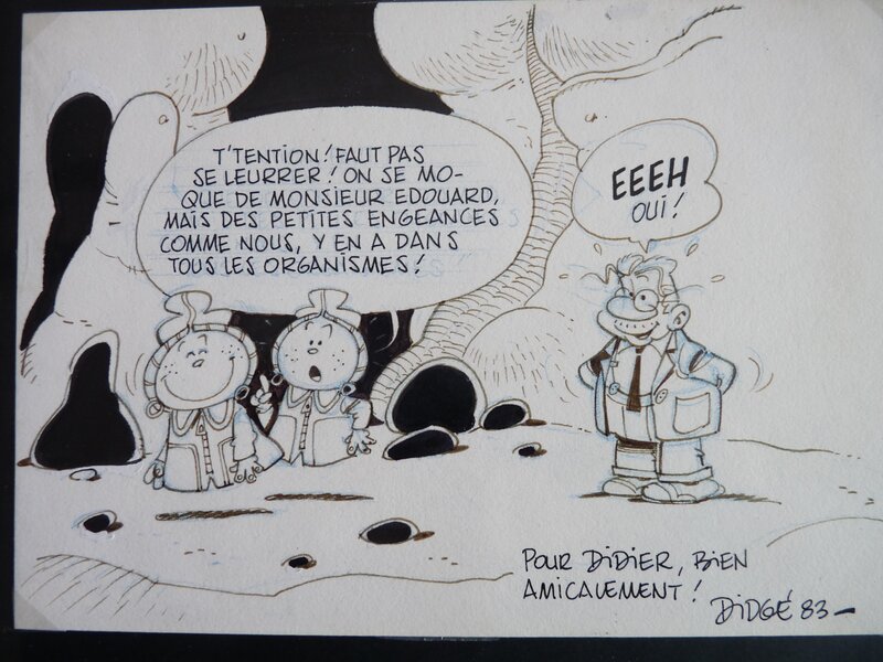 Monsieur EDOUARD by Didgé - Original Illustration