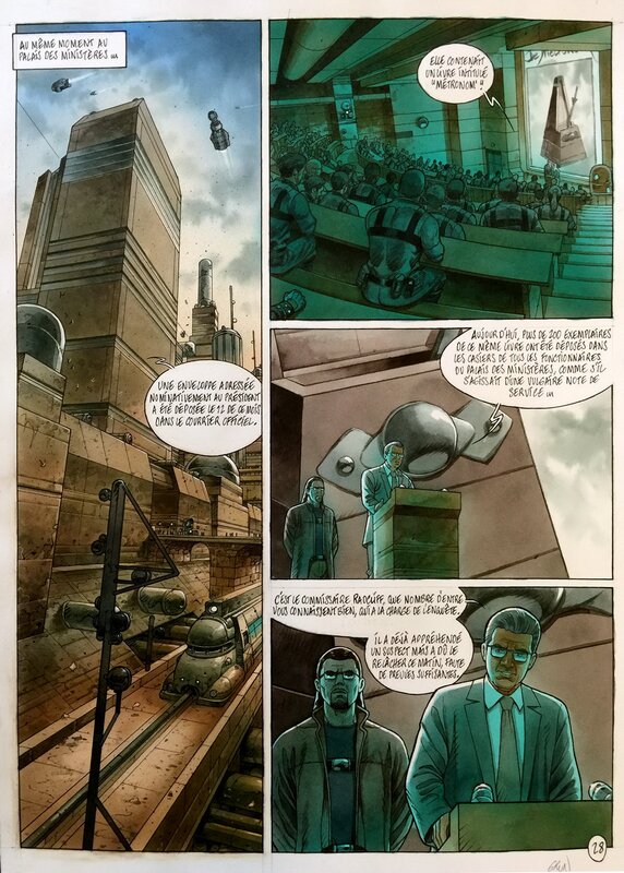 Grun, Metronom' - Station orbitale (tome 02) - page 28 - Comic Strip