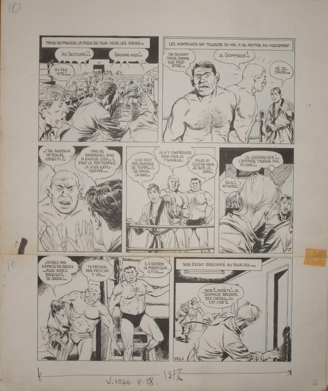 Deynis Jacques Flash - Comic Strip