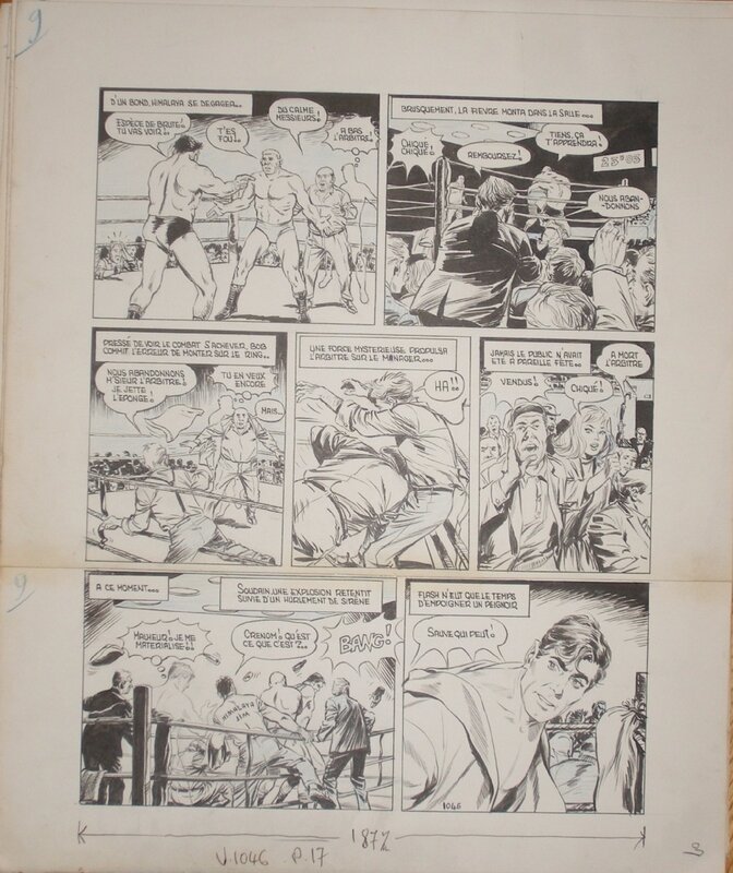 Deynis Jacques Flash - Comic Strip