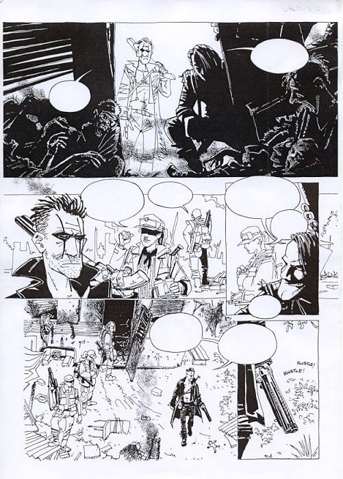 Edvin Biuković, Grendel Tales:Devils and Deaths #1 page1 alternate,Edvin Biukovic - Comic Strip
