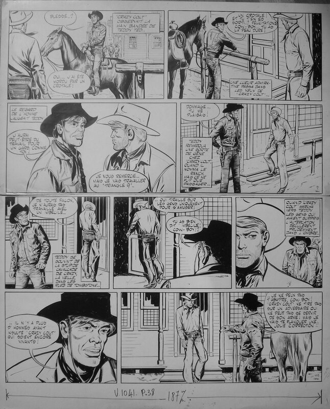 Teddy Ted Gérald Forton 1965 - Comic Strip