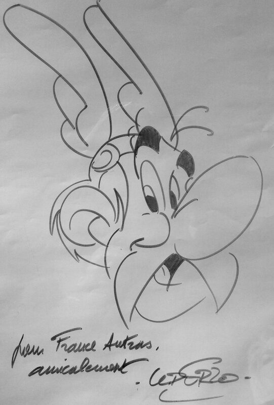 Astérix by Albert Uderzo - Sketch