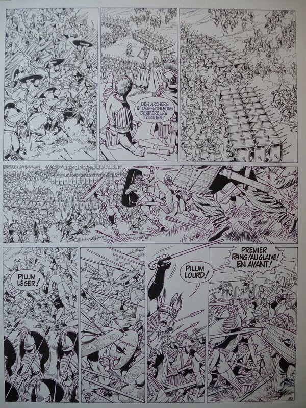 Jean-Yves Mitton, Vae Victis Tome 2 Planche 39 - Comic Strip