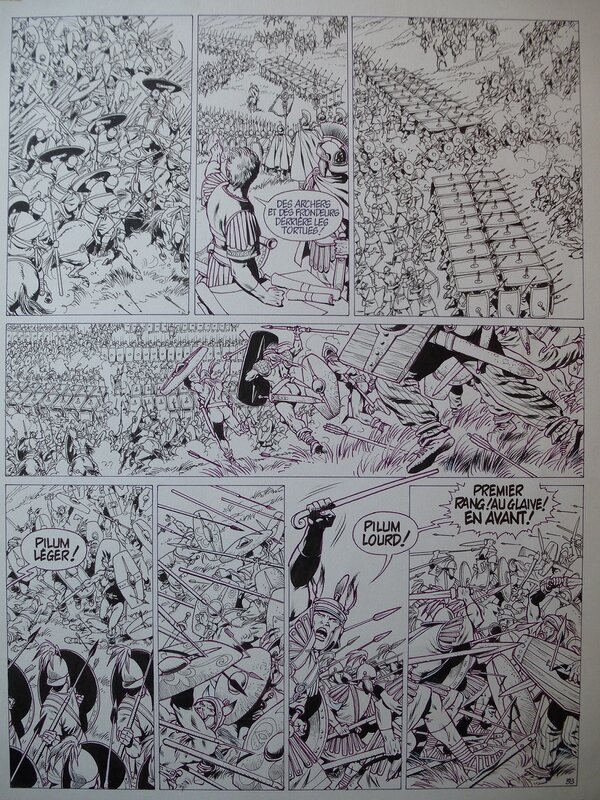 Jean-Yves Mitton, Vae Victis Tome 2 Planche 39 - Planche originale