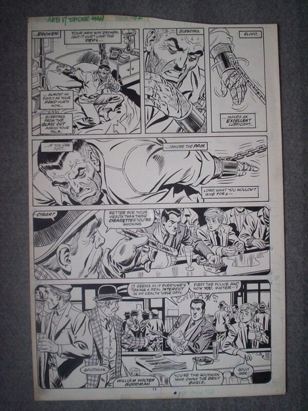 Frank Springer, John Romita, Web of Spider-man#52 page 13, John Romita Sr. - Comic Strip