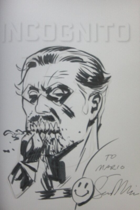 Comedian (Watchmen) Zombie sketch ,Sean Phillips - Sketch
