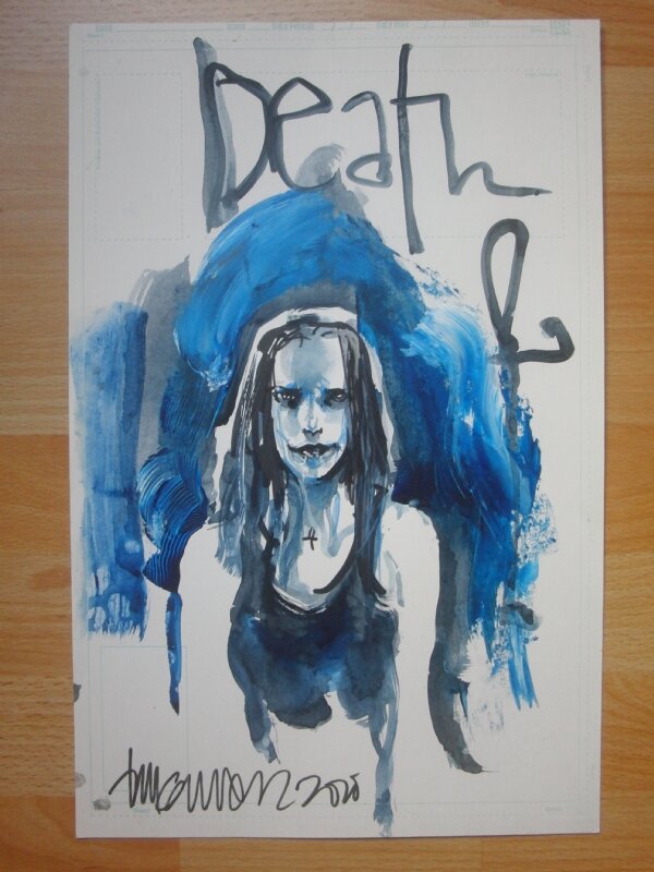 Death (Sandman) ,Timo Würz - Illustration originale